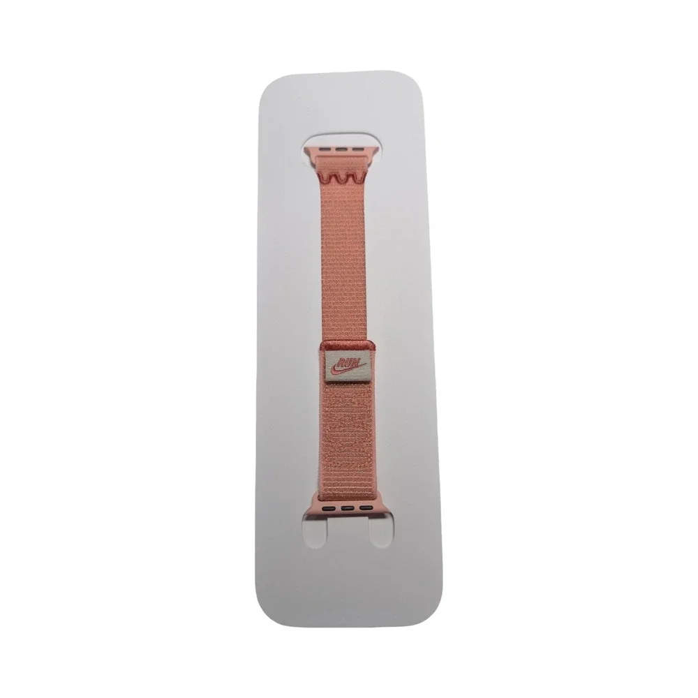 10-OB Apple Watch 42mm Alpenglow Pink Nike Sport Loop For Series 11
